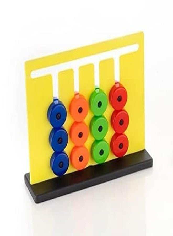 Samip Montessori Slide Puzzles - Brain Game for Kids - 3-5 Year Olds - Educational Montessori Design - Multicolour - Image 1